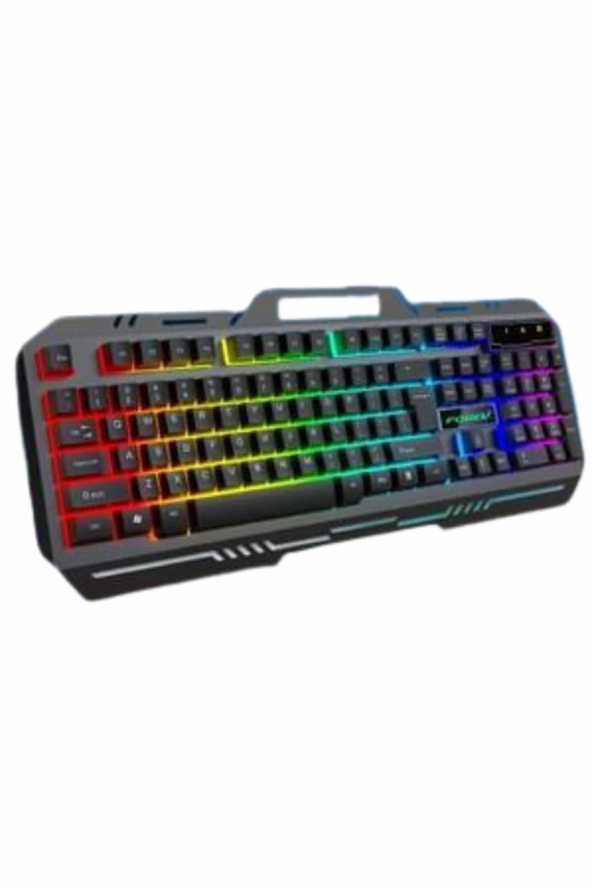 Işıklı Oyuncu Q Klavye Mouse Seti Siyah Gaming Oyuncu Klavye - Görsel 2