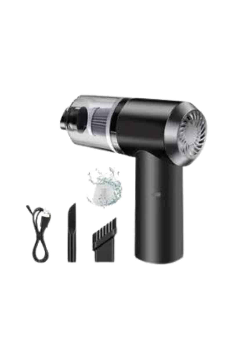 Vakumlu Süpürge Şarjlı Elektrikli Mini Taşınabilir Uzun Ömürlü Hazneli - Görsel 2