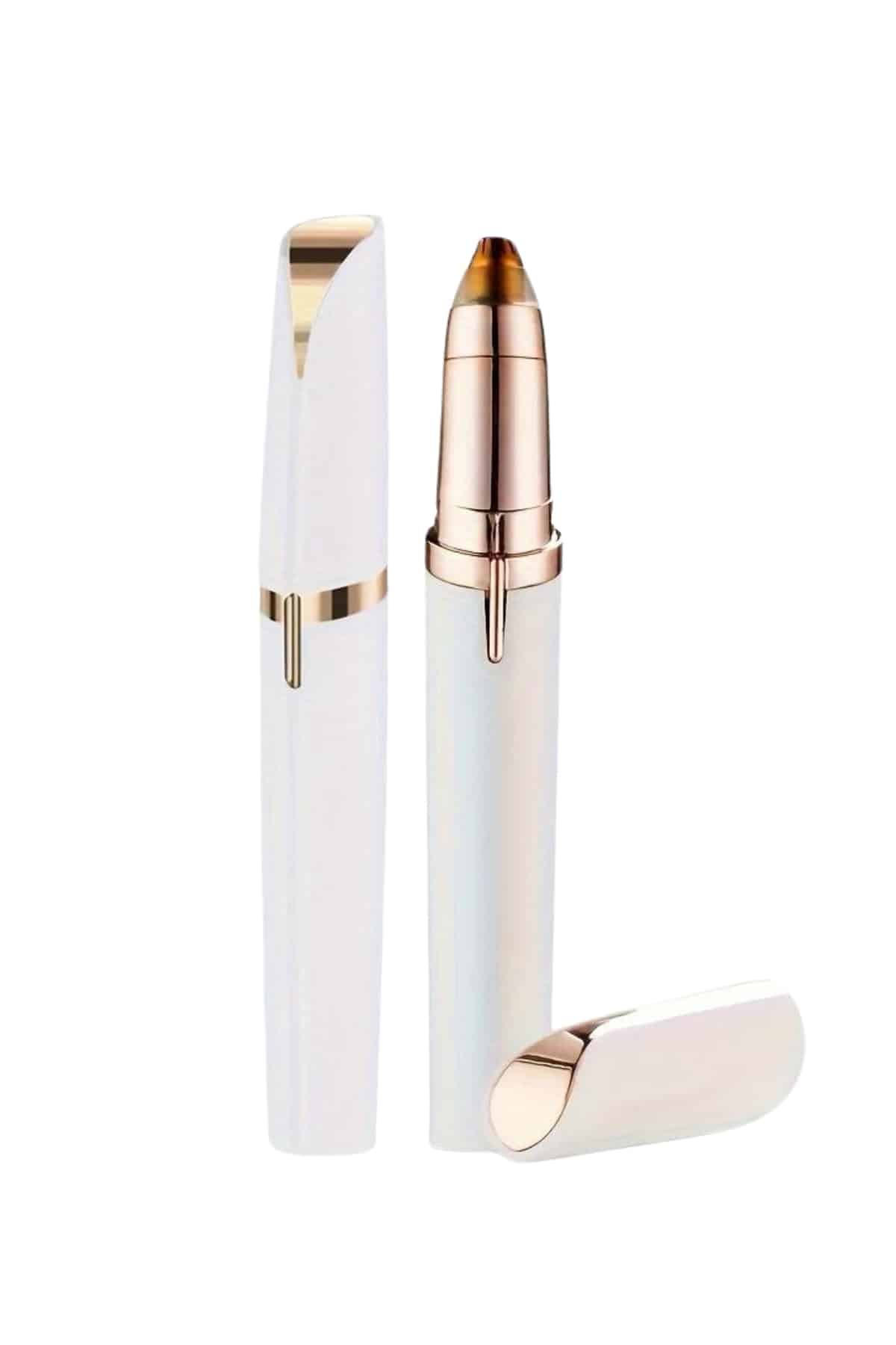 Tüy Kıl Alma Kaş Bıyık Unisex Yüz Bakım Epilasyon Aleti Pilli - Görsel 4