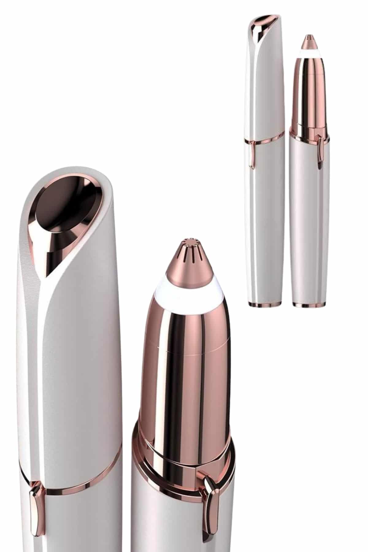 Kaş Bıyık Epilasyon Aleti İnce Uçlu Yüz Için Tüy Alıcı Pilli - Görsel 5