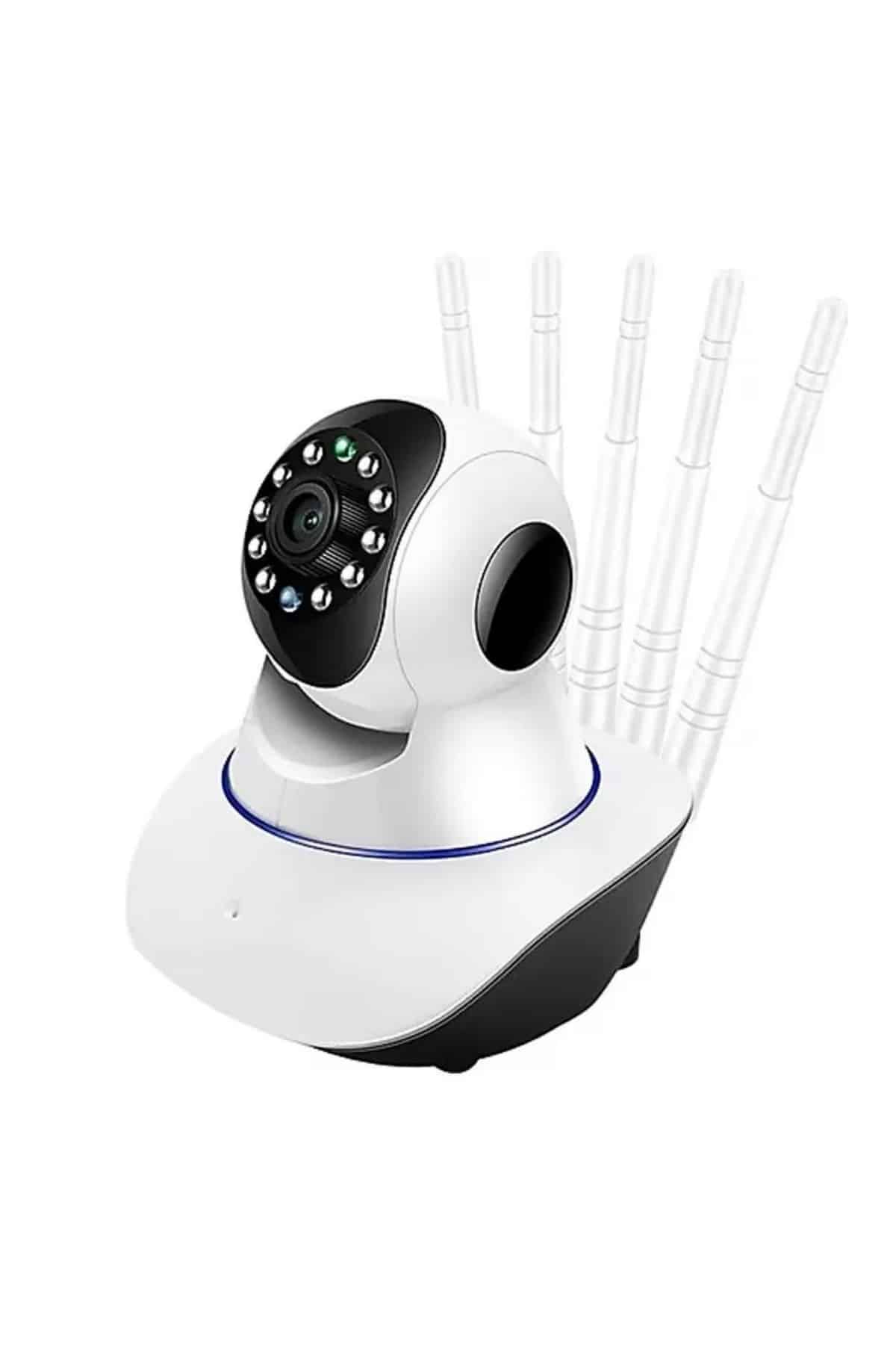 Akıllı Gece Görüşlü Sensörlü Wifi Kamera Telefondan Takip Edilebilir - Görsel 5