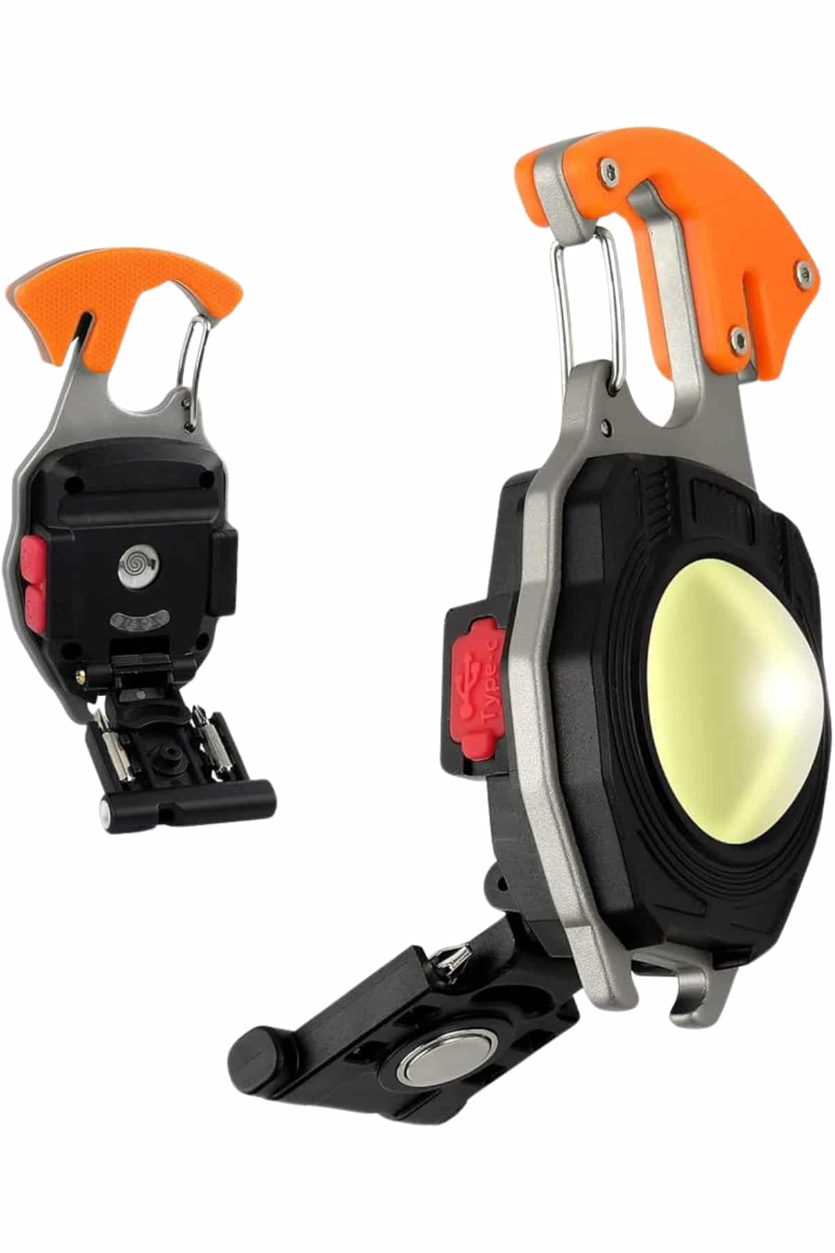 7 Modlu Mini Led Lamba Anahtarlık USB Şarjlı Kamp İçin Taşınabilir - Görsel 2