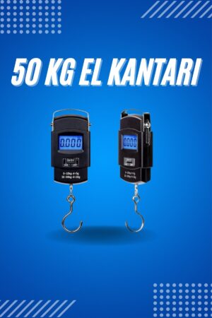 50 Kg Dijital El Terazisi Cep Tartısı El Kantarı Terazi