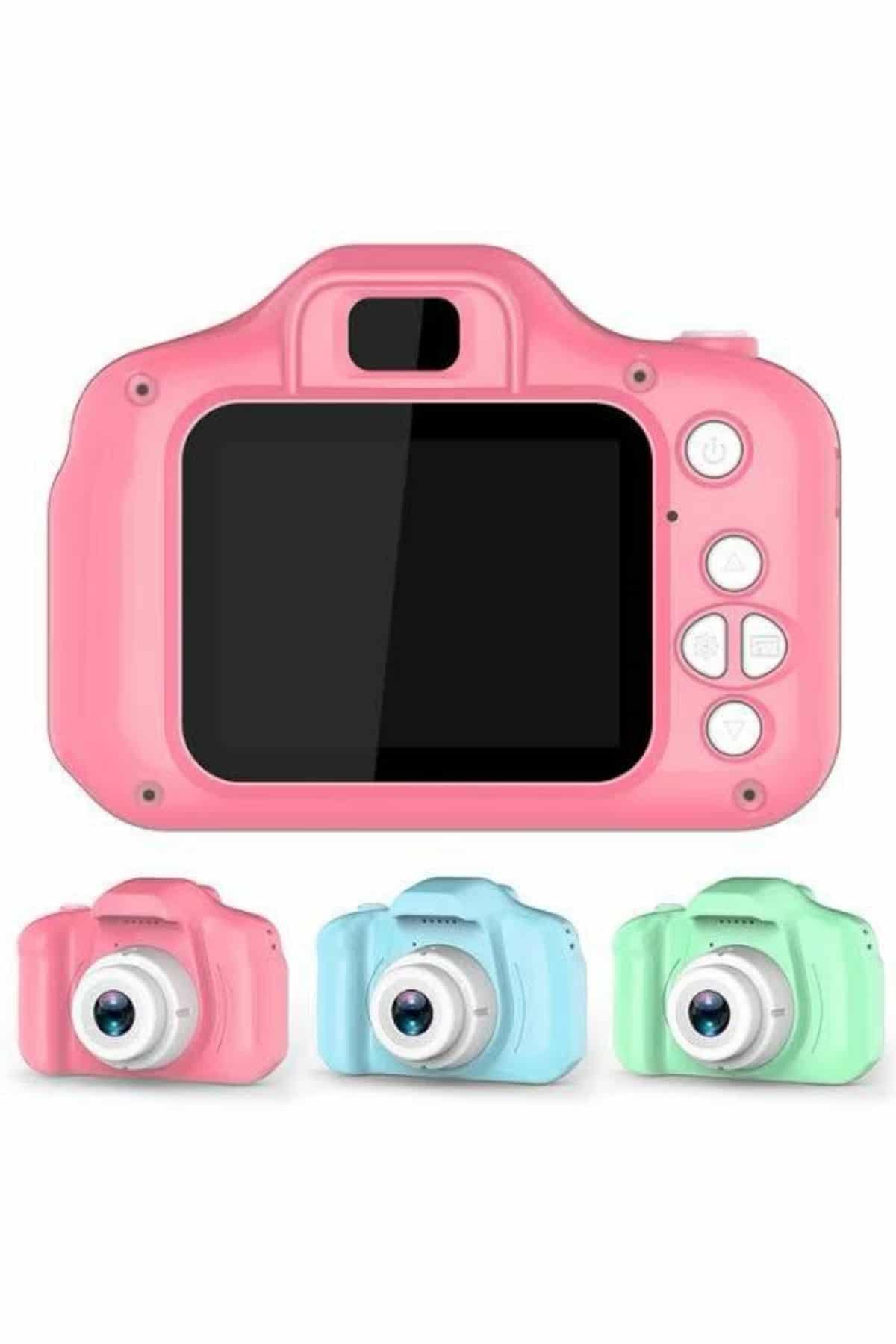 Dijital Fotoğraf Makinesi Çocuk Mini 1080p HD Kaliteli Renkli - Görsel 4