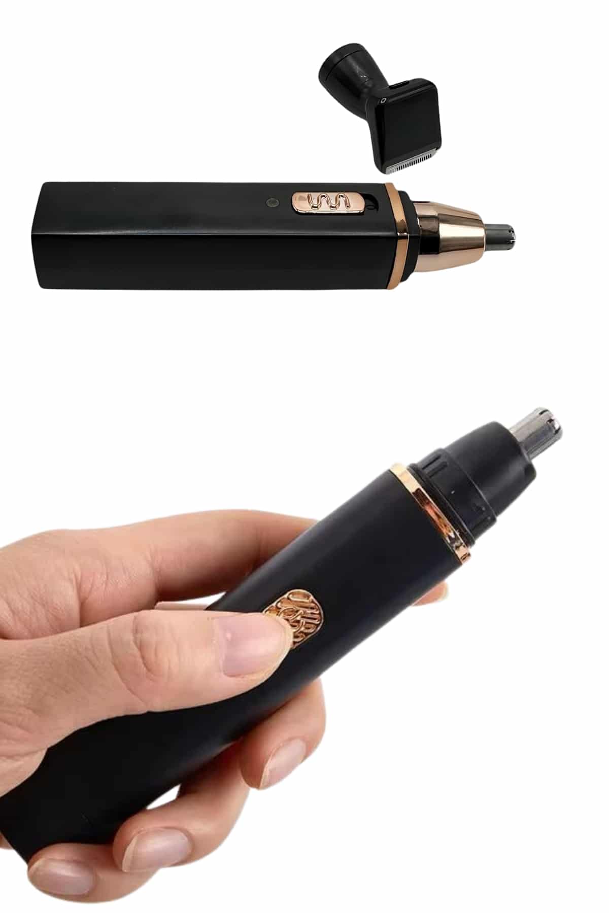 Kulak Burun Tıraş Makinesi Taşınabilir Şarjlı 3 Başlıklı Uzun Ömürlü - Görsel 5