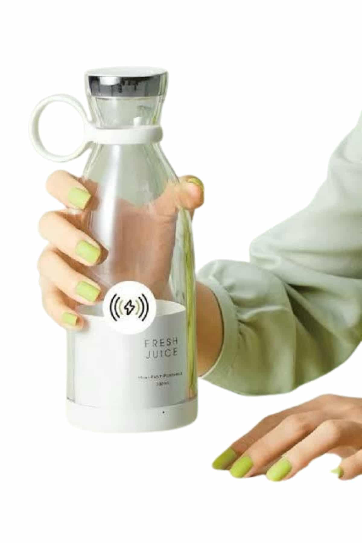 Meyve Sıkacağı Taşınabilir USB Elektrikli Blender Mini - Görsel 4