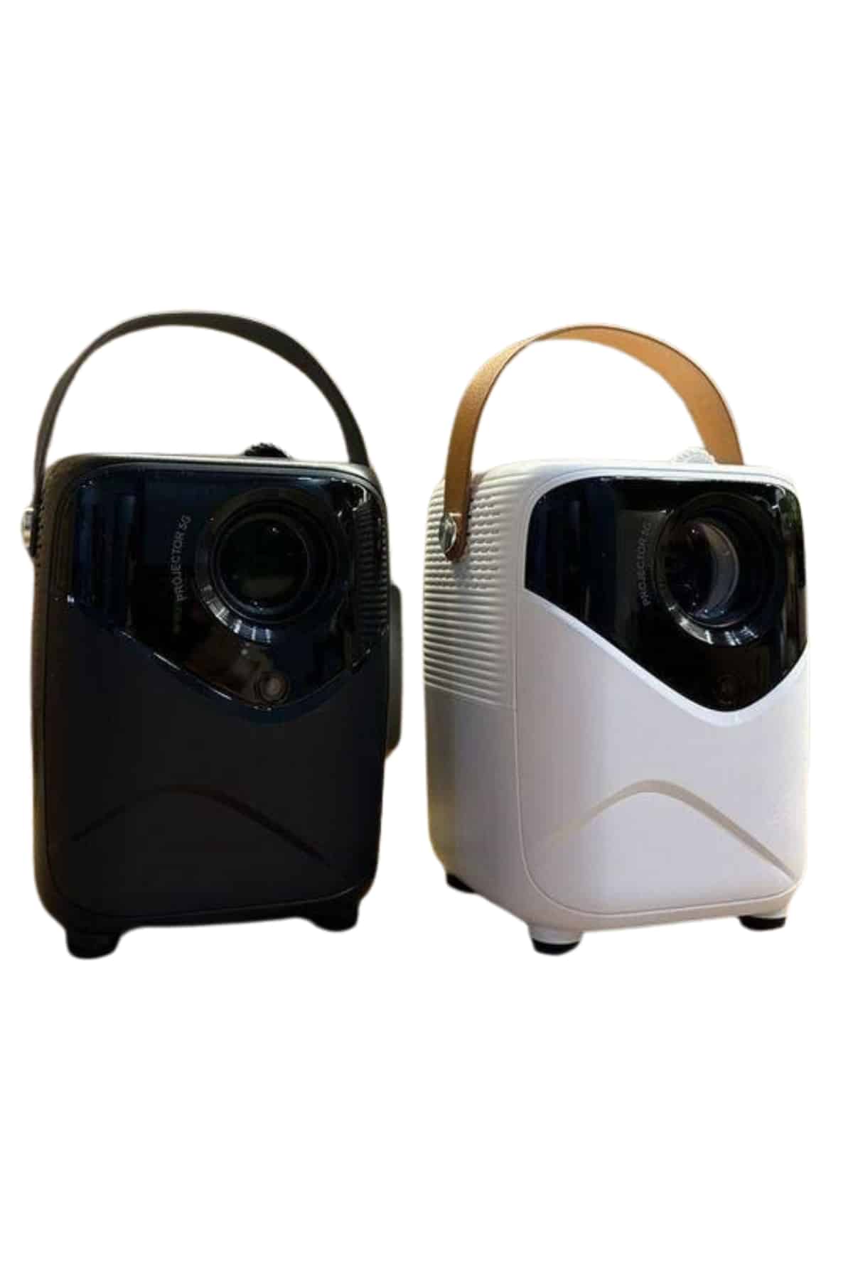 HD Ayaklı Portatif Projeksiyon Cihazı Bluetooth Wifi Akıllı Android İşlemcili - Görsel 3