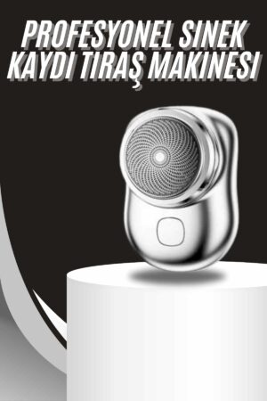 Kablosuz Tıraş Makinesi Günlük Hızlı Taşınabilir Şarjlı Yuvarlak Paslanmaz Çelik