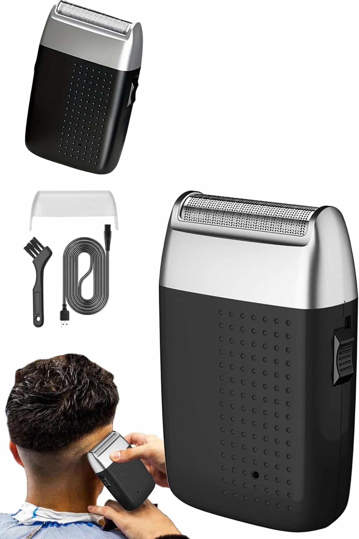 Günlük Sakal Tıraşına Uygun Tıraş Makinesi Elektrikli Şarj Edilebilir - Görsel 2