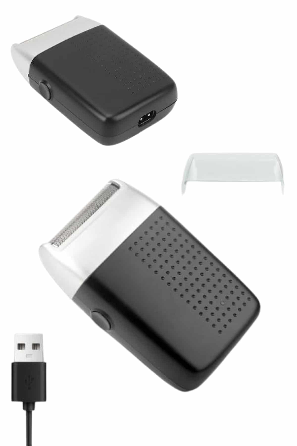 Taşınabilir Şarjlı Kablosuz Mini Tıraş Makinesi Sinek Kaydı Tıraş - Görsel 5