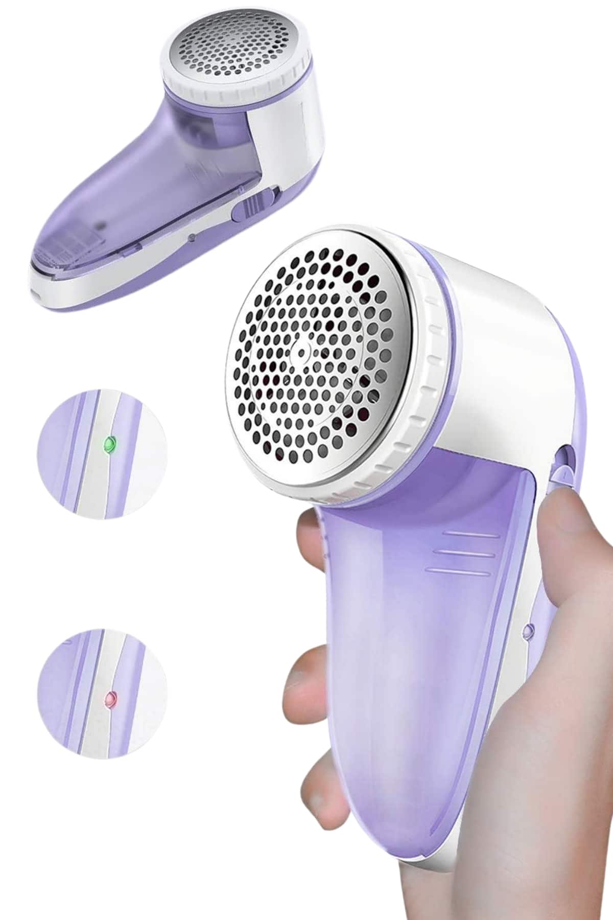 Giysi Tiftik Ve Kazak Tüy Toplama Makinesi Pratik Temizleme Şarjlı - Görsel 4