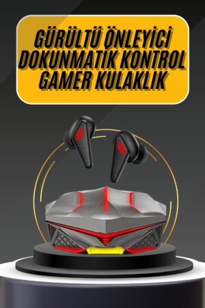 Bluetooth Kulaklık HD Ses Kaliteli Işıklı Metal Kasa Ios Android Uyumlu Mikrofonlu