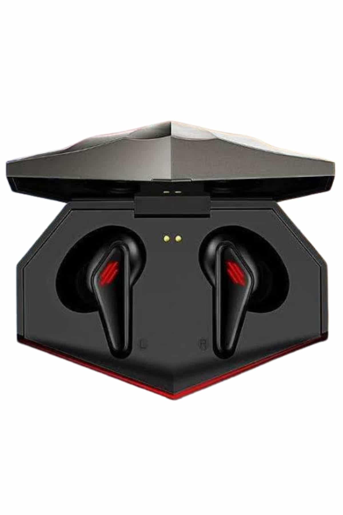 Bluetooth Kulaklık HD Ses Kaliteli Işıklı Metal Kasa Ios Android Uyumlu Mikrofonlu - Görsel 5