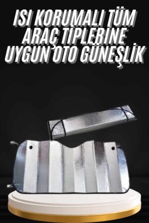 Araç Güneşlik Koruyucu Cam Güneşliği Otomobil Güneşlikleri Katlanabilir