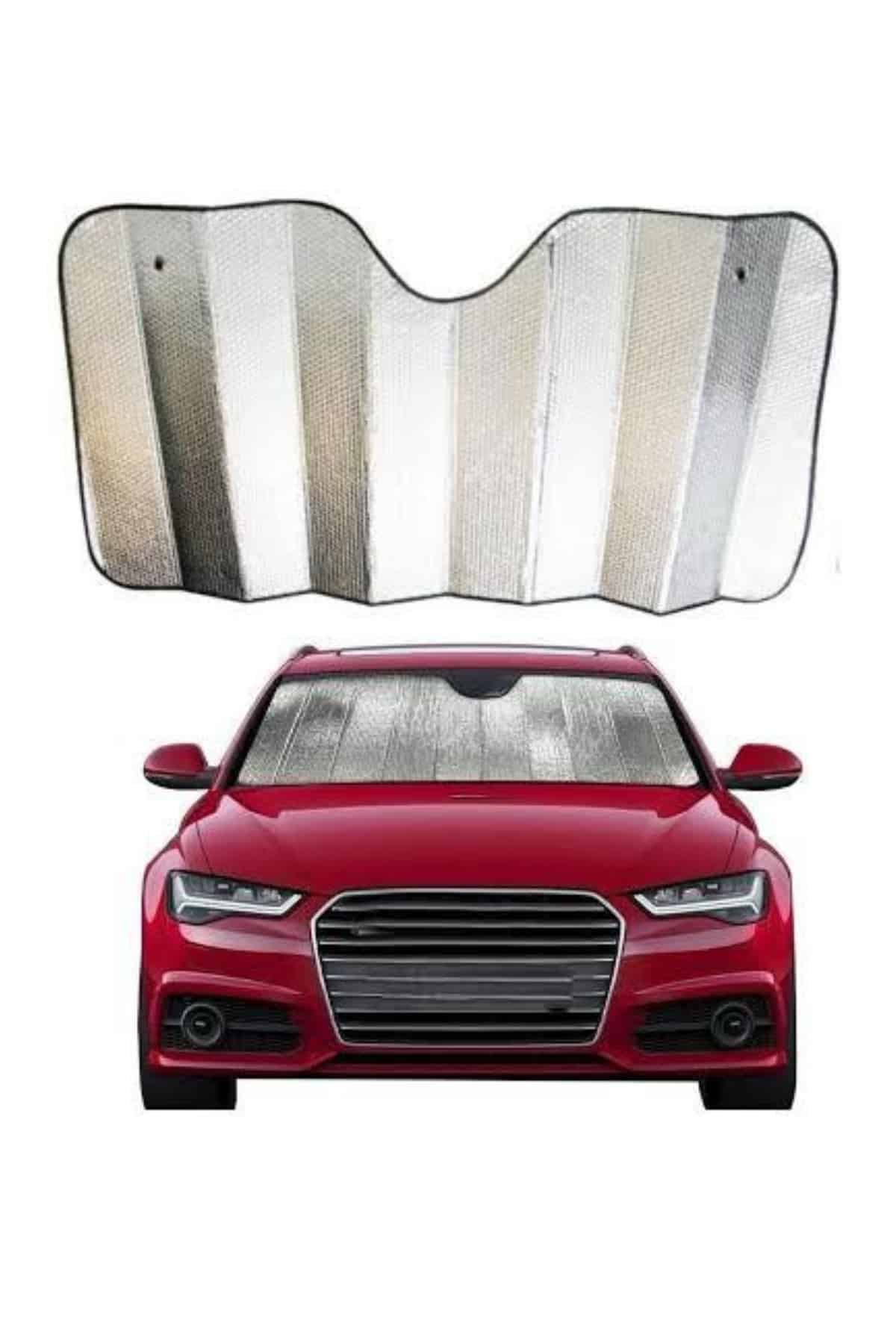 Araç Güneşlik Koruyucu Cam Güneşliği Otomobil Güneşlikleri Katlanabilir - Görsel 4