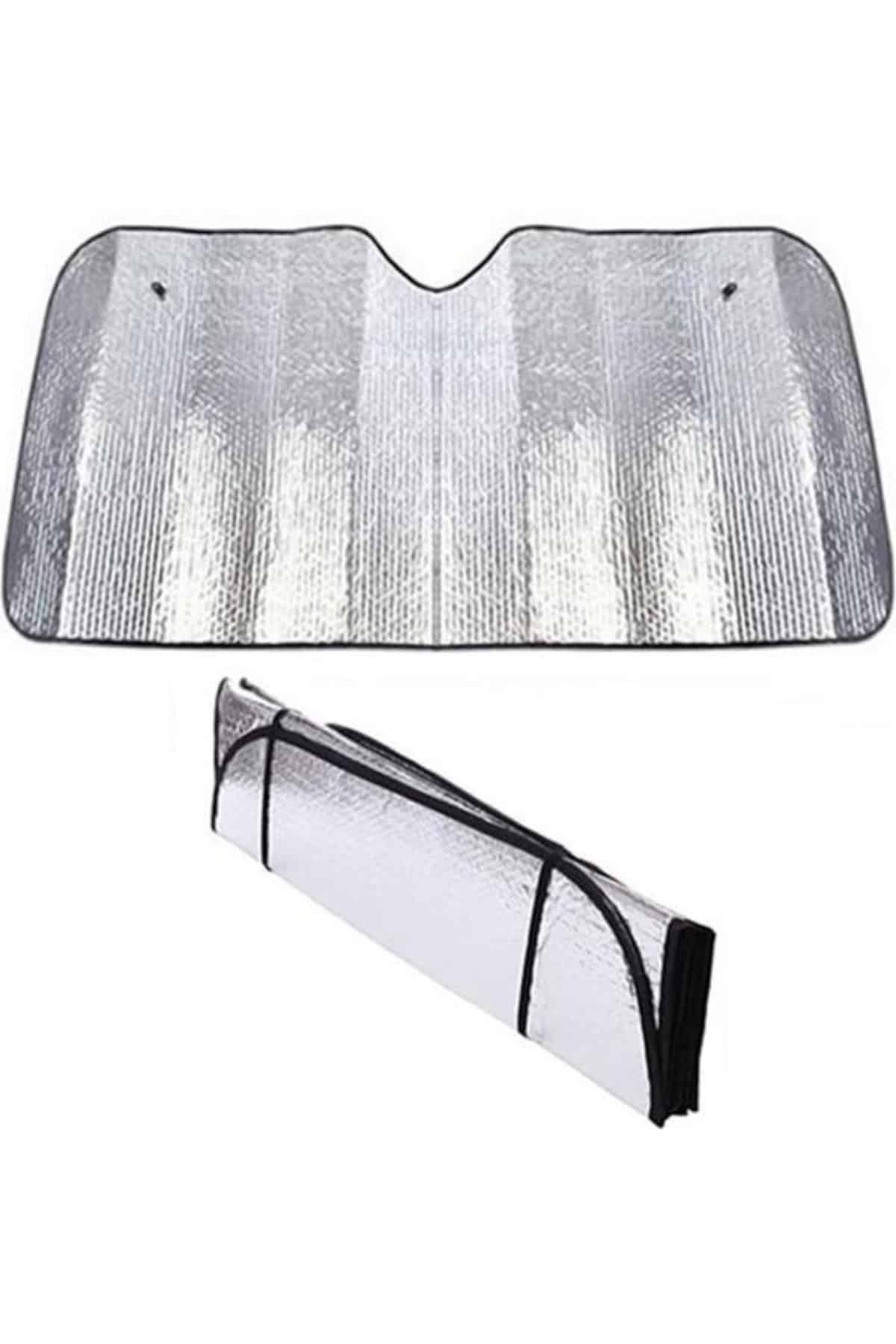 Araç Güneşlik Koruyucu Cam Güneşliği Otomobil Güneşlikleri Katlanabilir - Görsel 5