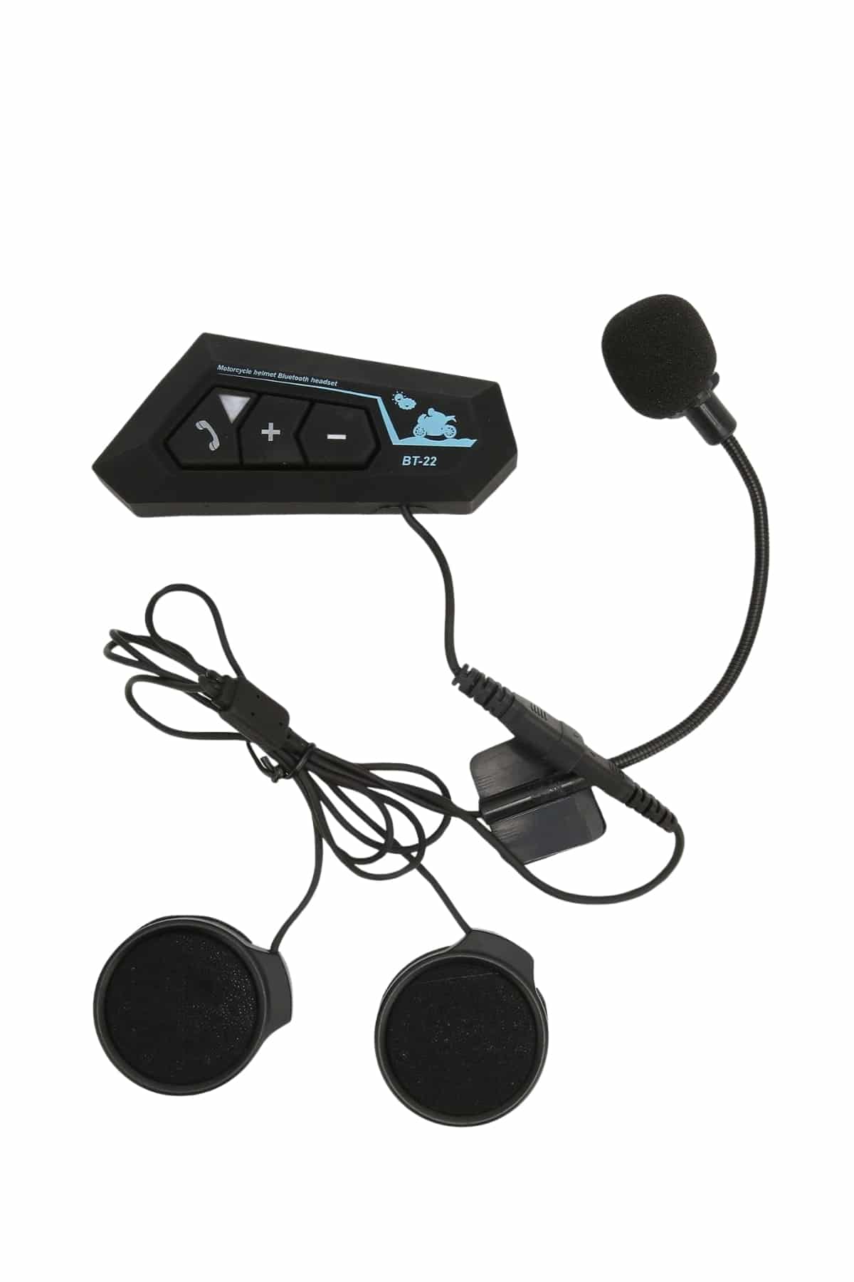 Intercom Bluetooth Kask Kulaklık Motosiklet Kulaklık 5.0 Bluetooth - Görsel 4