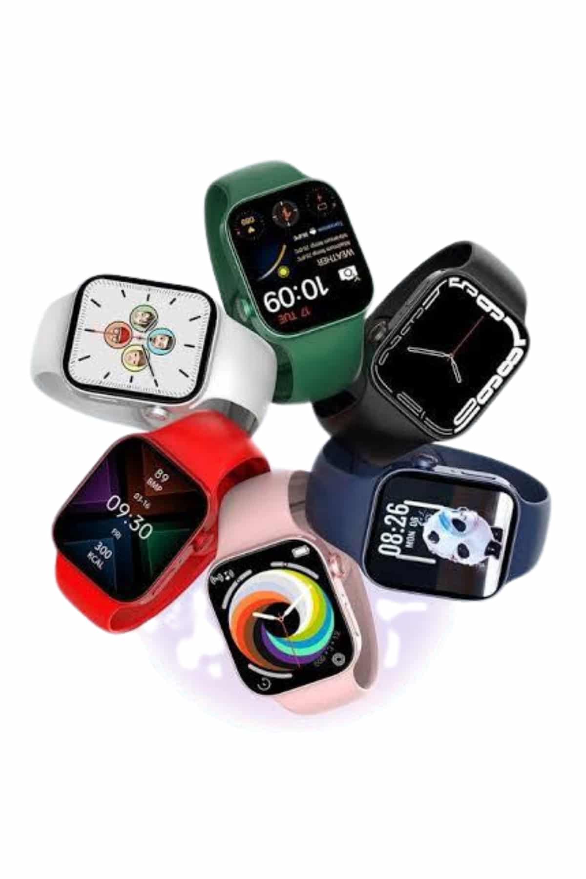 Akıllı Saat Yeni Nesil Android ve İOS Uyumlu Titreşim Modlu Alarm Kronometre - Görsel 4