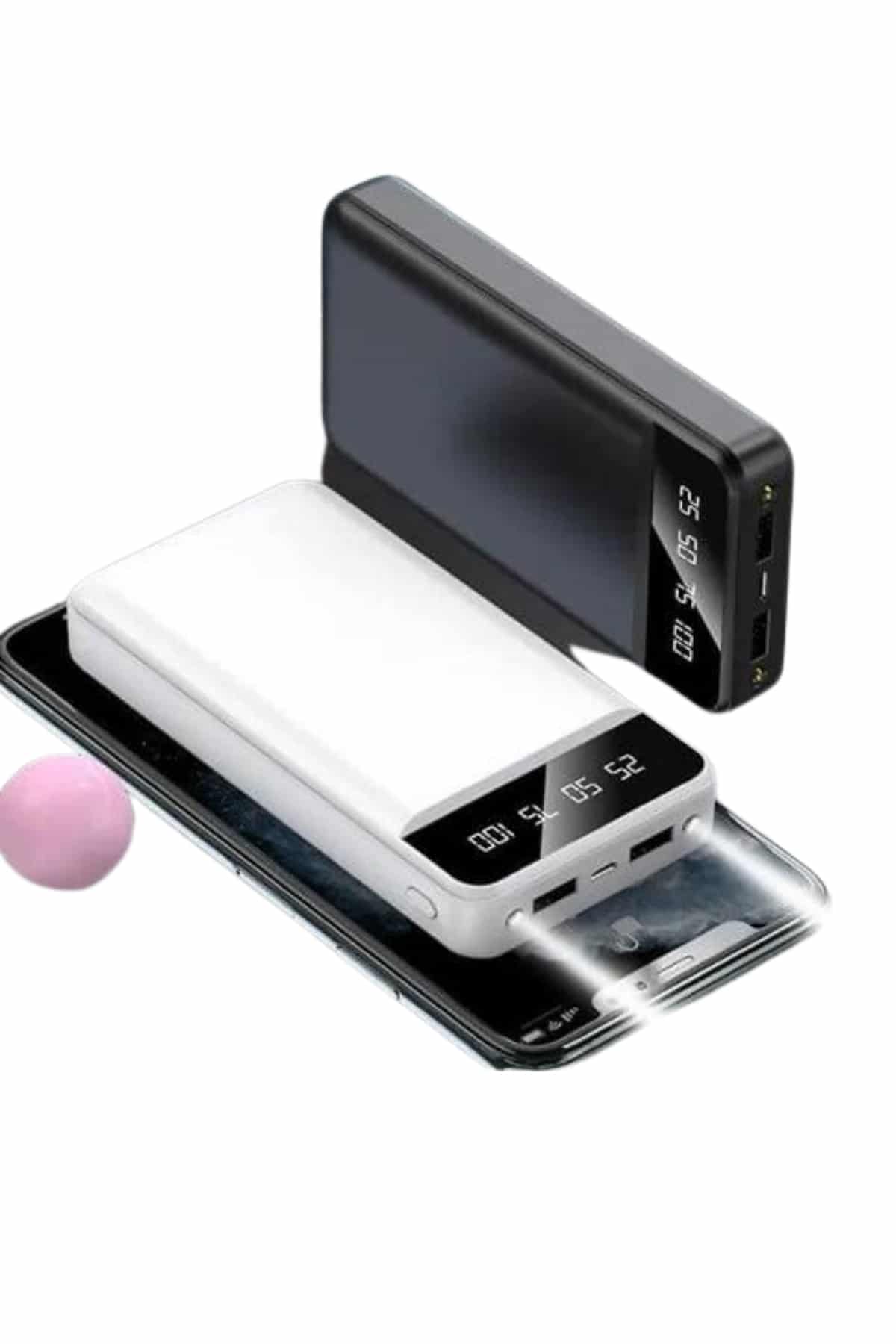 4 Çıkışlı 20.000 Mah Powerbank Uzun Pil Ömürlü Taşınabilir - Görsel 3