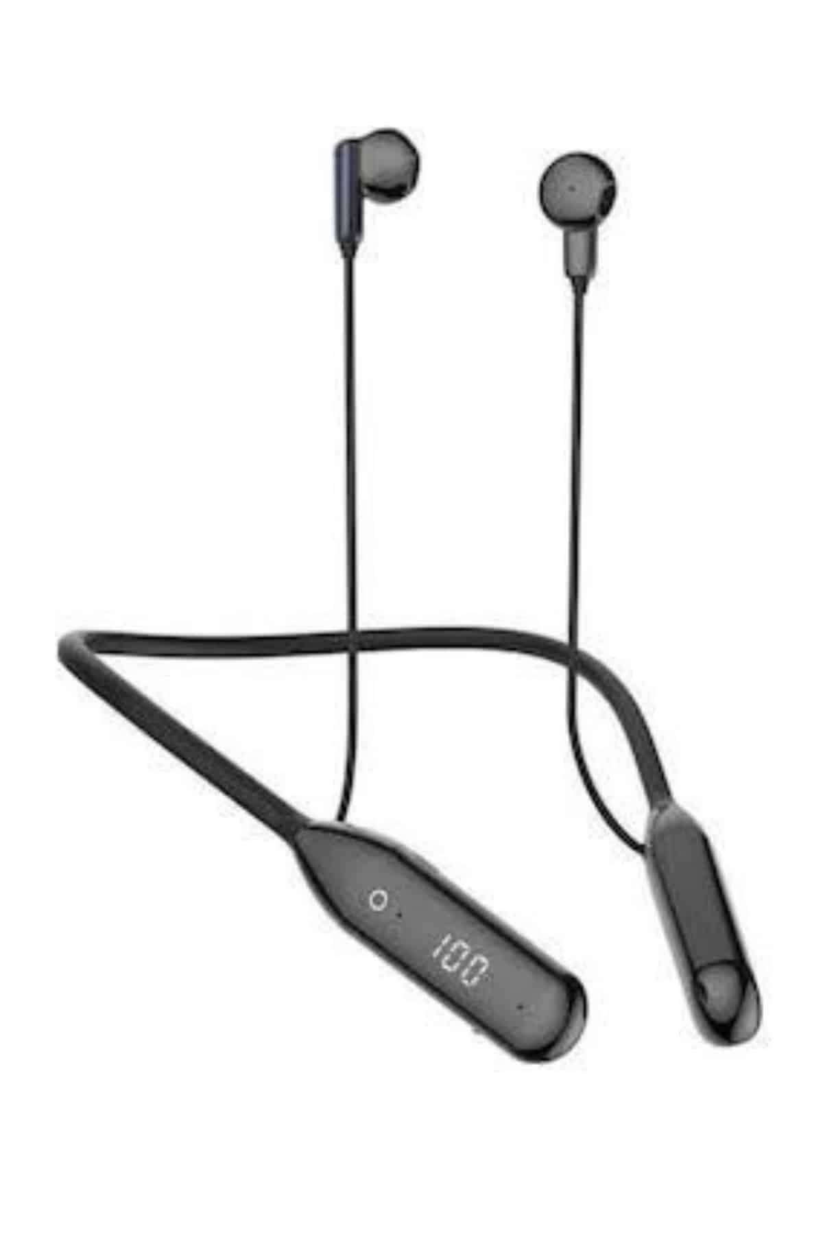 Kablolu Kulak İçi Bluetooth Kulaklık 100 Saat ANC Özellikli Boyun Bantlı - Görsel 5
