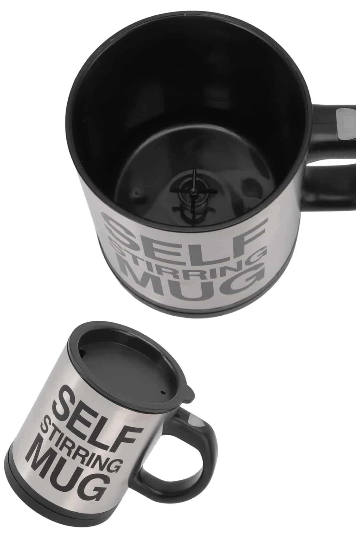 Karıştırıcı Özellikli Mikser Kupa Bardak Kompakt Taşınabilir Mug - Görsel 2