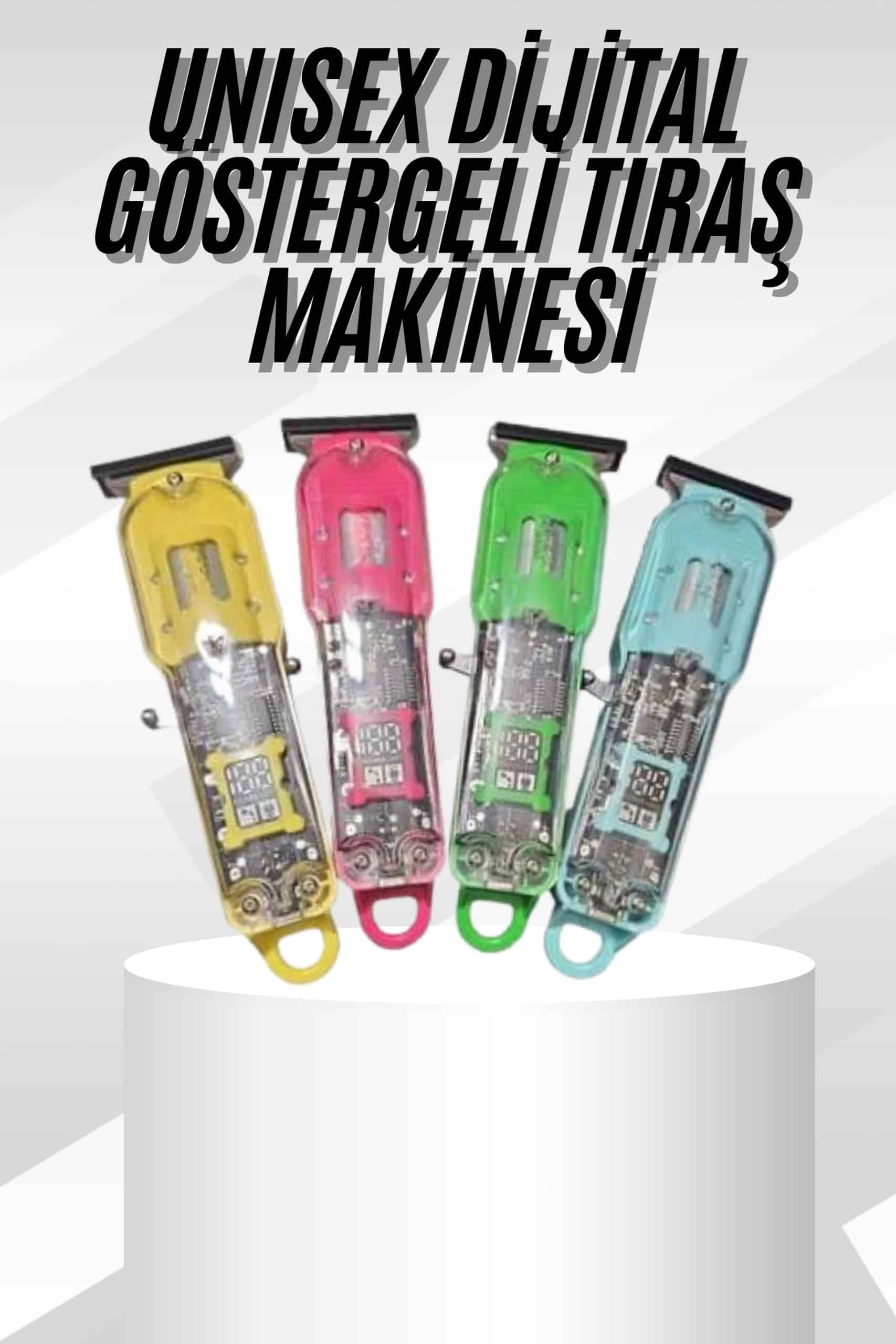 Değiştirilebilir Taraklı Yeni Nesil Paslanmaz Çelik Tıraş Makinesi