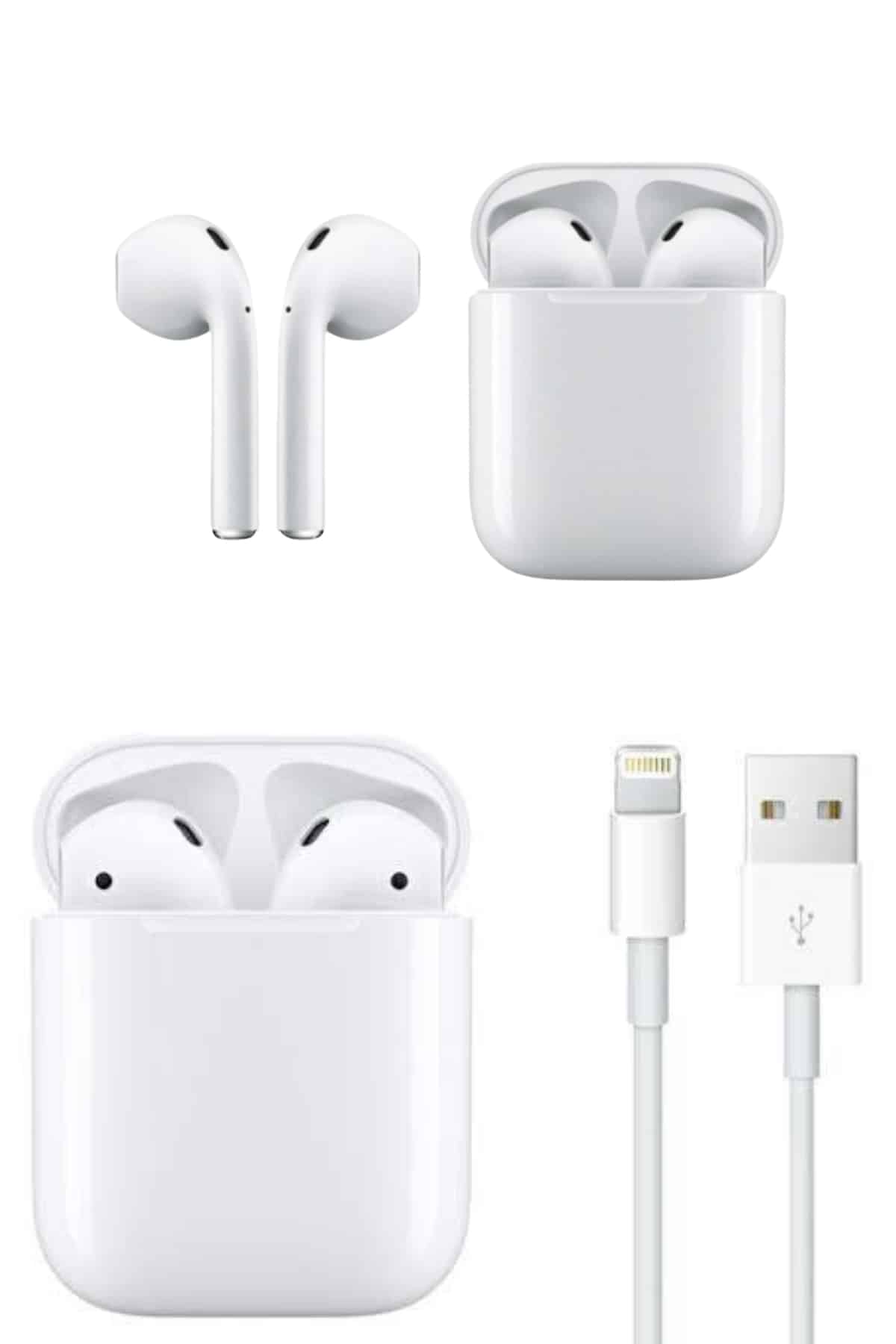 2025 Model Çağrı Cevaplayabilen Bluetooth Kulaklık Beyaz Dokunmatik Kontrol - Görsel 3