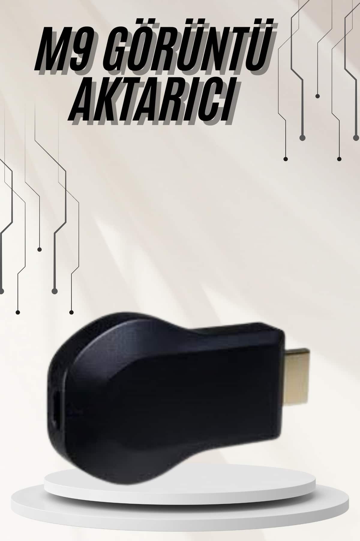 Kablosuz Hdmı Ses Ve Görüntü Aktarıcı Kolay Taşınabilir Yüksek Çözünürlüklü - Görsel 2