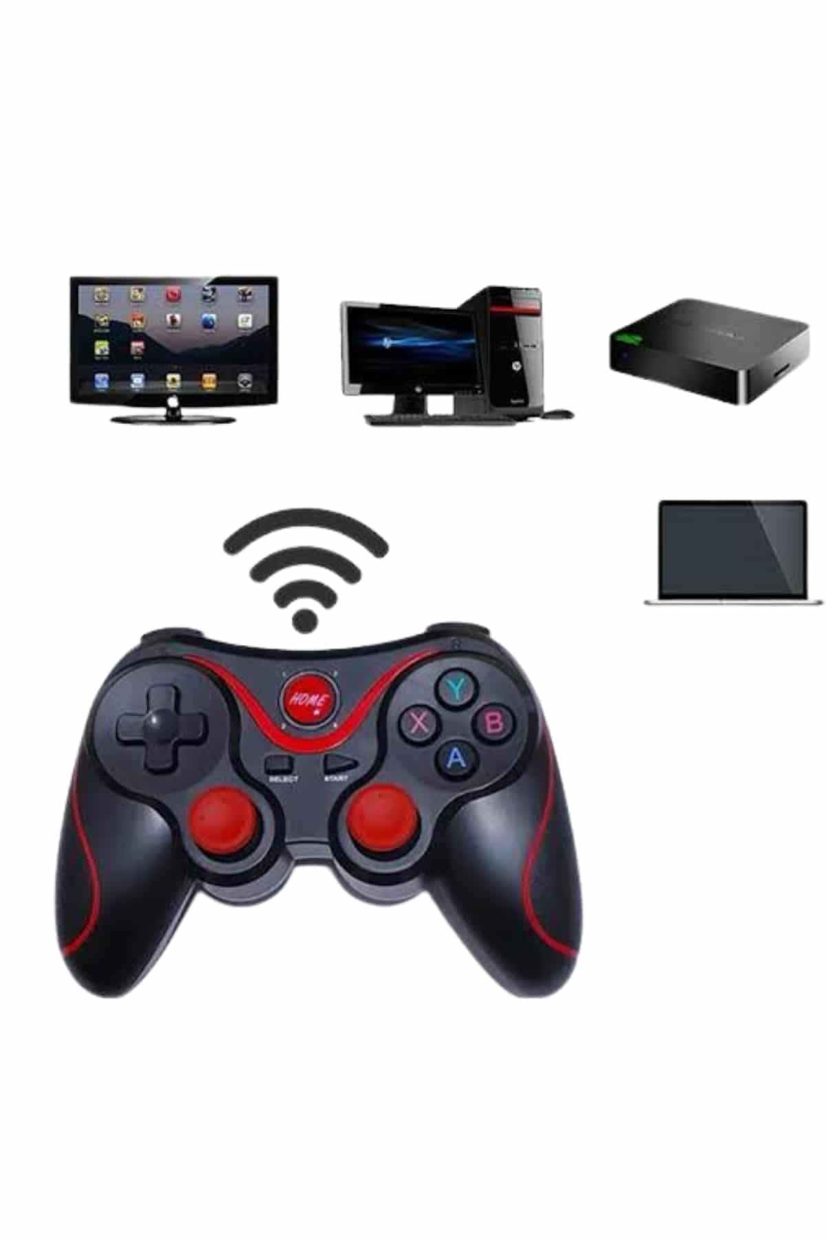 Yeni Nesil X3 Gamepad Android Uyumlu Telefon Tutucu Özellikli Joystick - Görsel 4