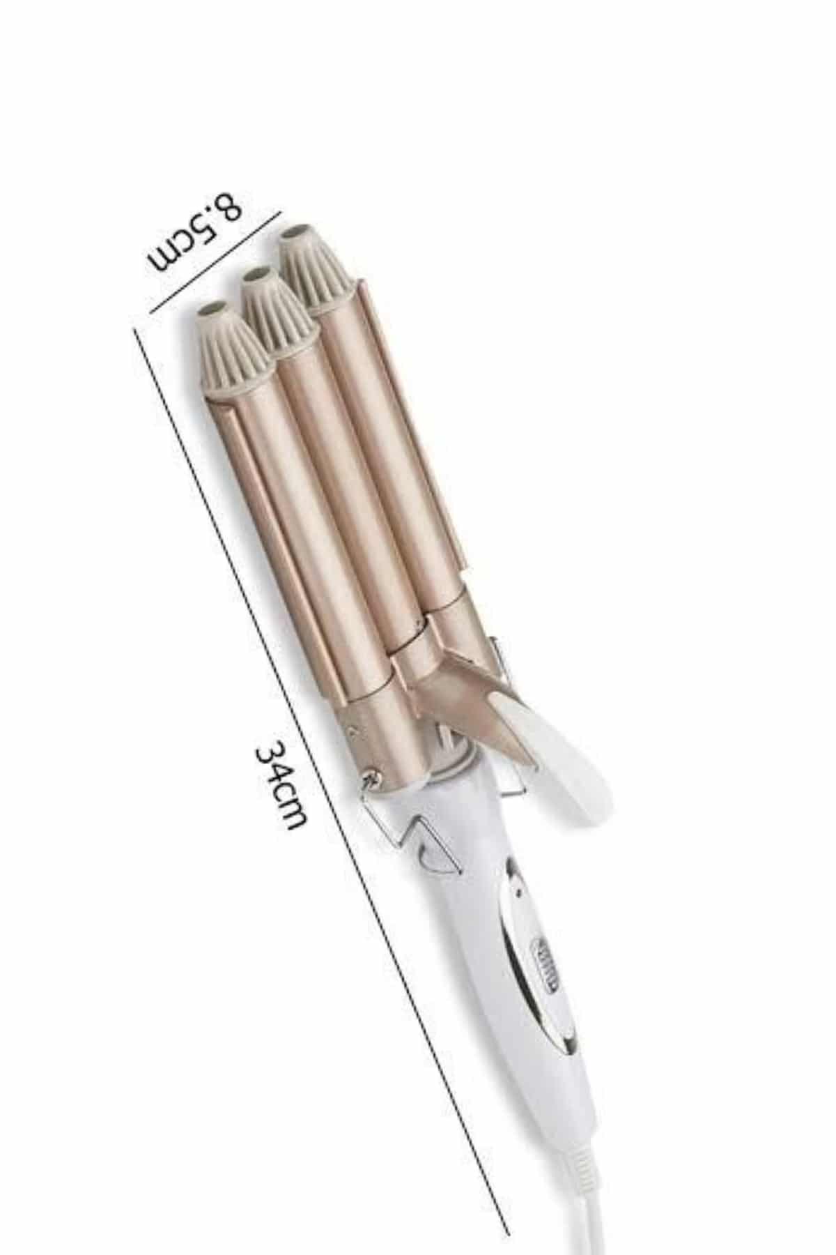 Wag Maşa Profesyonel Saç Şekillendirici İyon Özellikli Isı Kademeli - Görsel 3