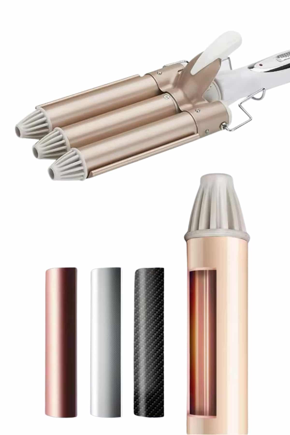 Wag Maşa Profesyonel Saç Şekillendirici İyon Özellikli Isı Kademeli - Görsel 4