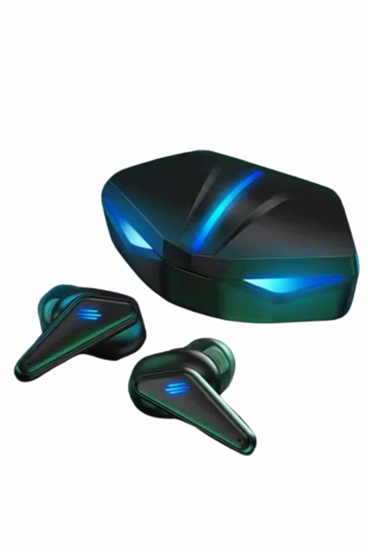 Bluetooth Kulaklık Oyuncu Kulaklığı RGB Işıklı Oyunlarda Düşük Gecikme - Görsel 5