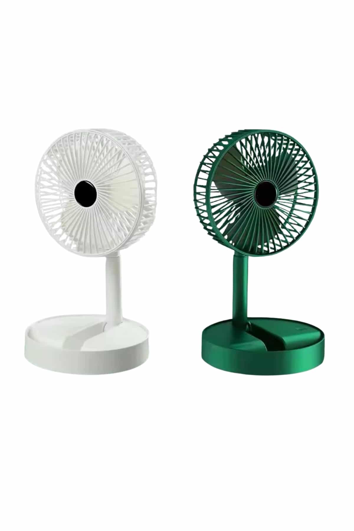 Katlanabilir Teleskopik Şarjlı Fan Masaüstü Soğutucu Vantilatör - Görsel 3
