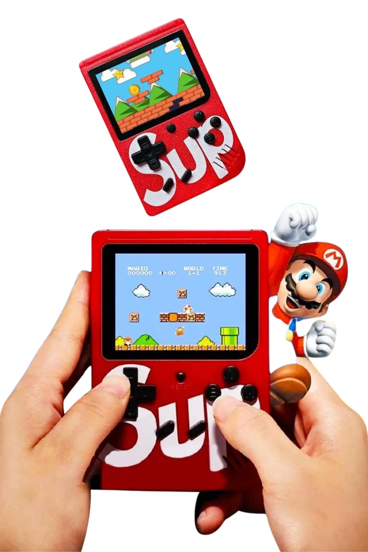 Sup Atari Retro 400 Nostalji Oyunlu Mini Atari Taşınabilir Oyun Konsolu - Görsel 4