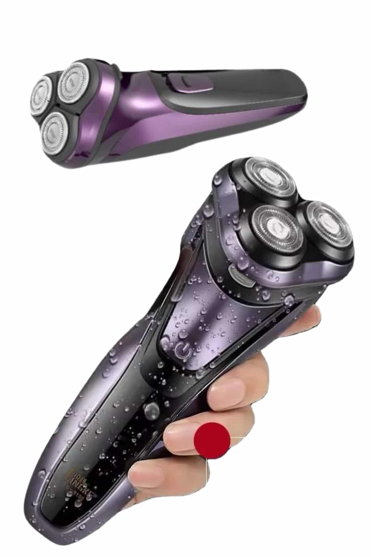 Tıraş Makinesi Hassas Ciltlere Özel Döner Başlıklı Pürüzsüz Görünüm - Görsel 2