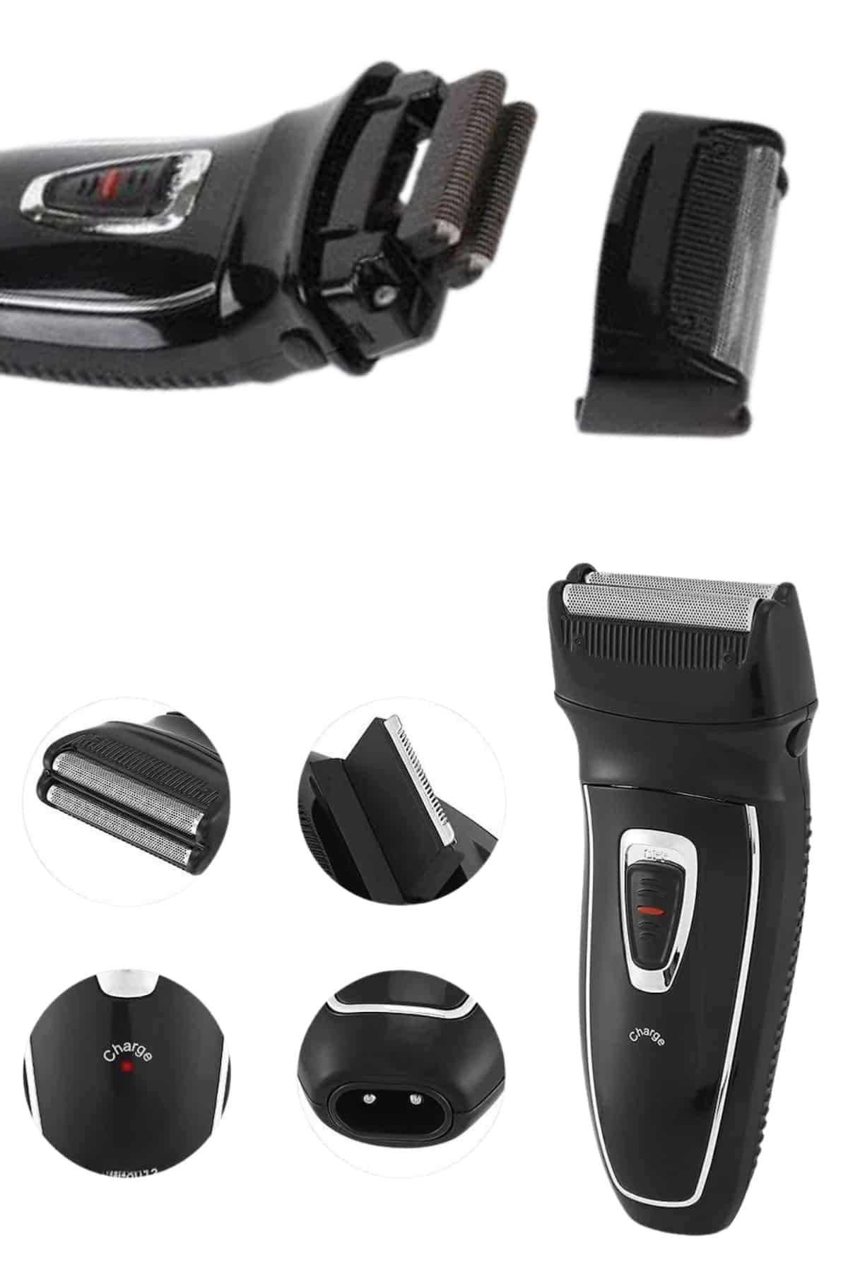 Tıraş Makinesi Erkeklere Özel Profesyonel Yüz Tıraşına Uygun - Görsel 5