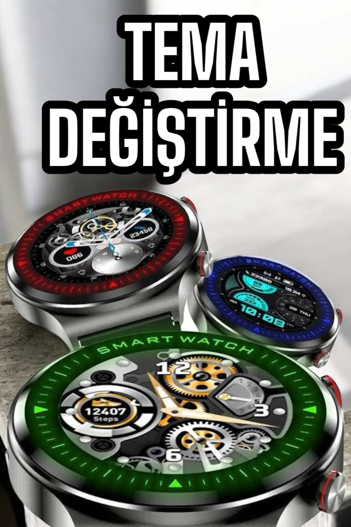 GT8 AKILLI SAAT - Görsel 3