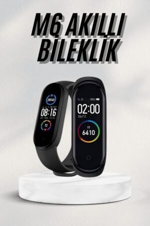 Akıllı Bileklik Android ve İOS Uyumlu Bildirim ve Çağrı Görme Spor Takibi