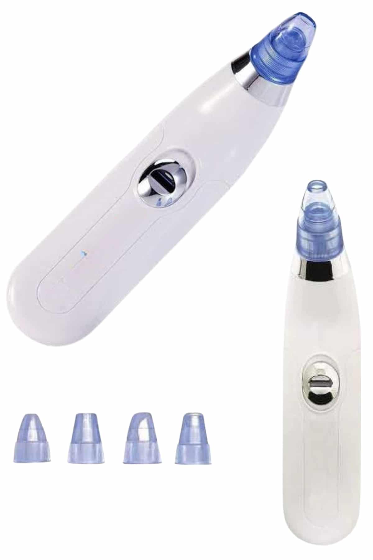 Siyah Nokta Temizleme Cihazı 4 Başlıklı Vakumlu Pilli Ölü Deri Arındırma - Görsel 3