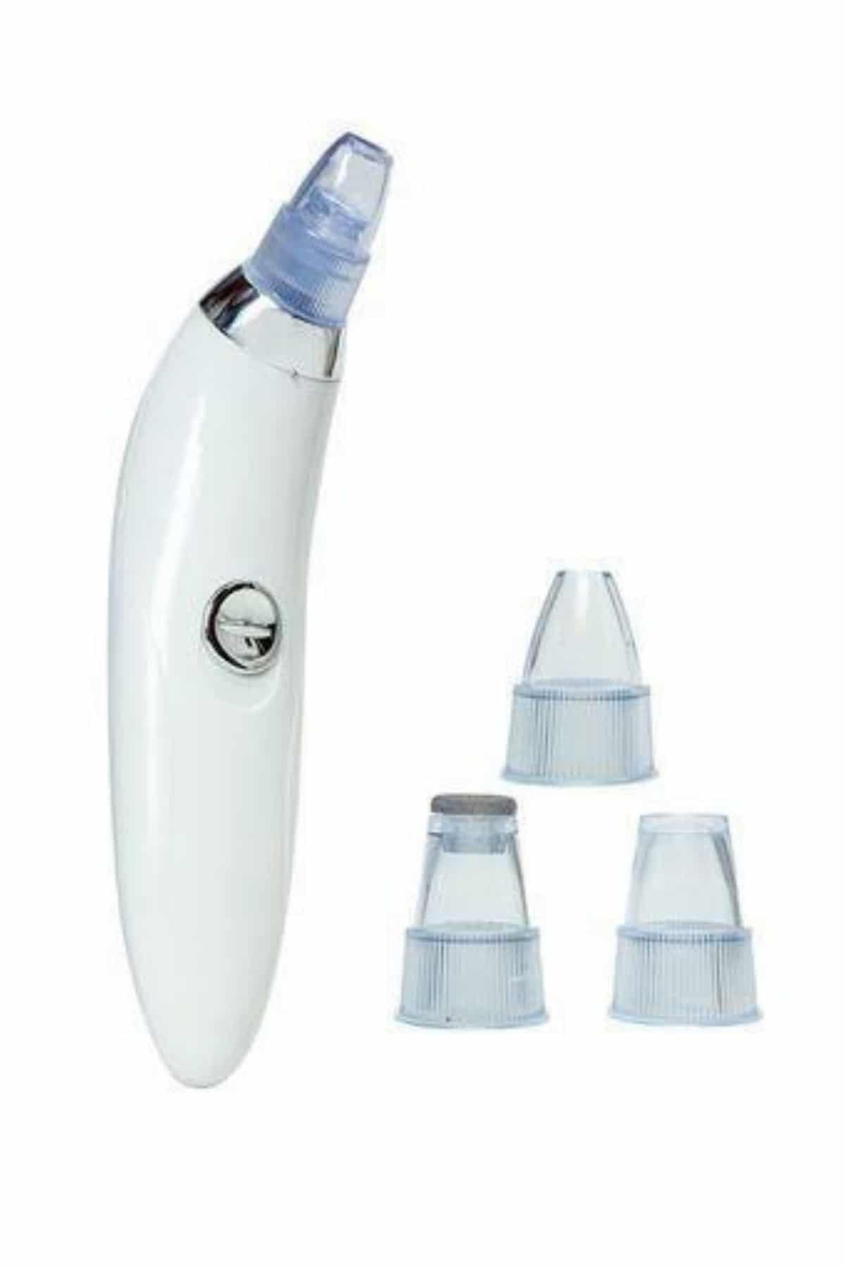 Siyah Nokta Temizleme Cihazı 4 Başlıklı Vakumlu Pilli Ölü Deri Arındırma - Görsel 4