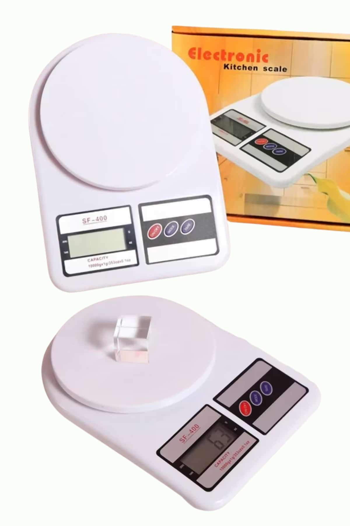 Yeni Nesil Taşınabilir Dijital Hassas Mutfak Tartısı Mutfak Terazisi Hassas Ölçüm 10 Kg - Görsel 2