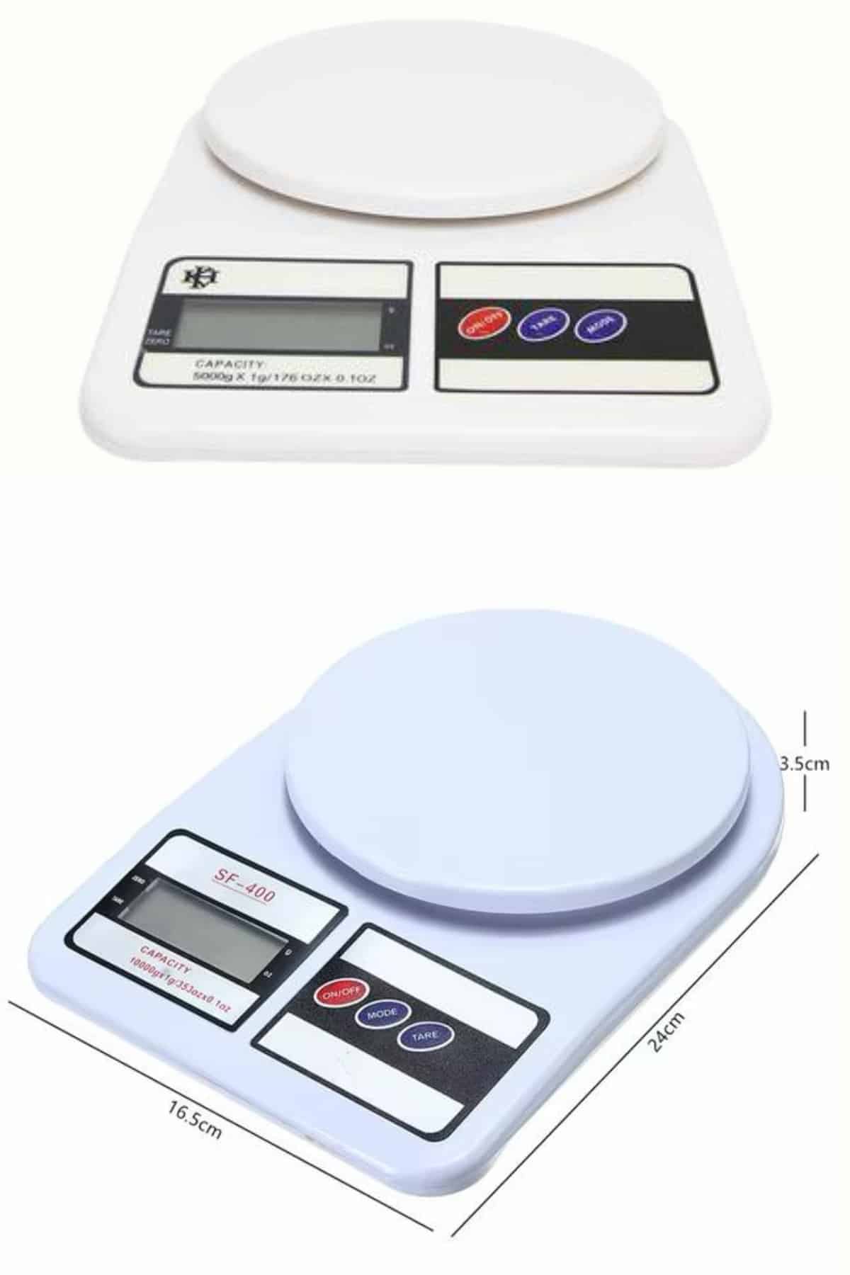 Dijital Hassas 10 Kg Mutfak terazisi tartısı LCD Ekran Mutfak Tartısı - Görsel 4