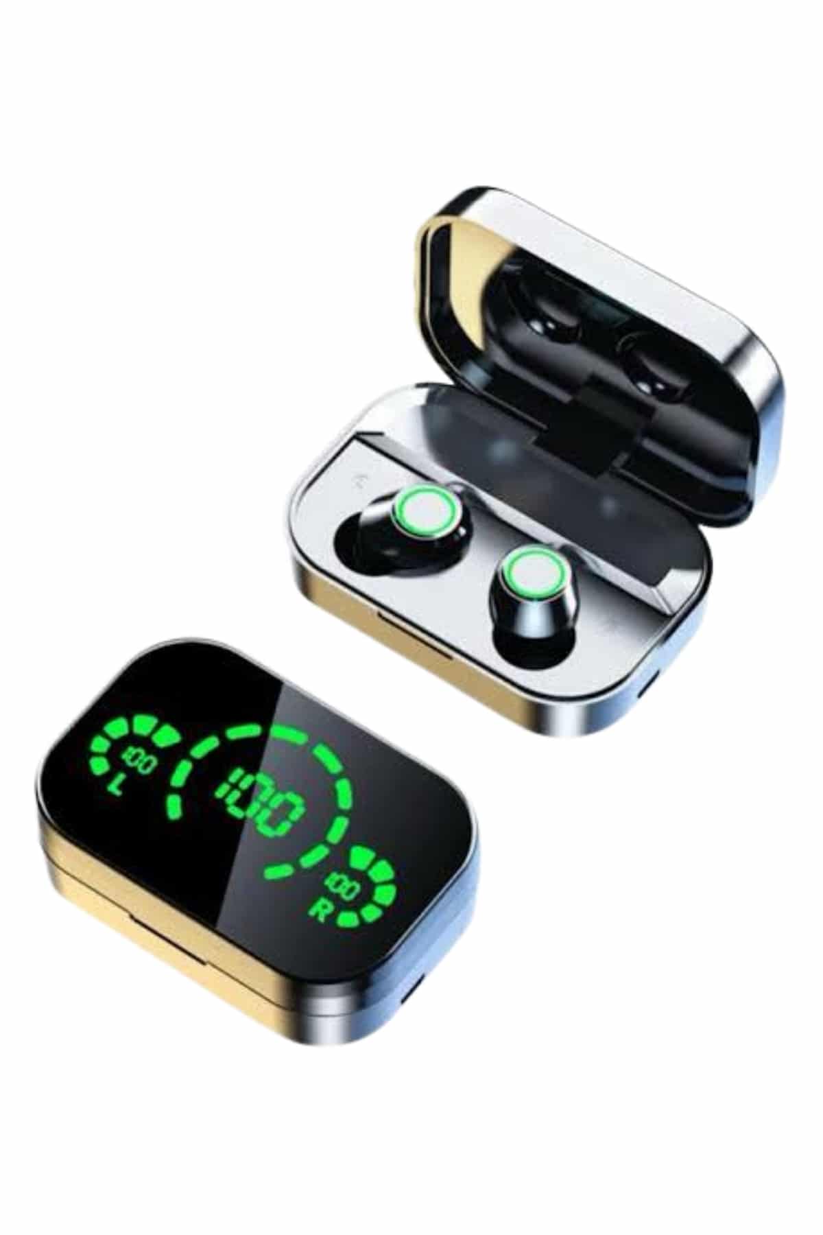 2025 Model Bluetooth Kulaklık Telefon Şarj Edebilen Çağrı Cevaplama Dijital Göstergeli - Görsel 4