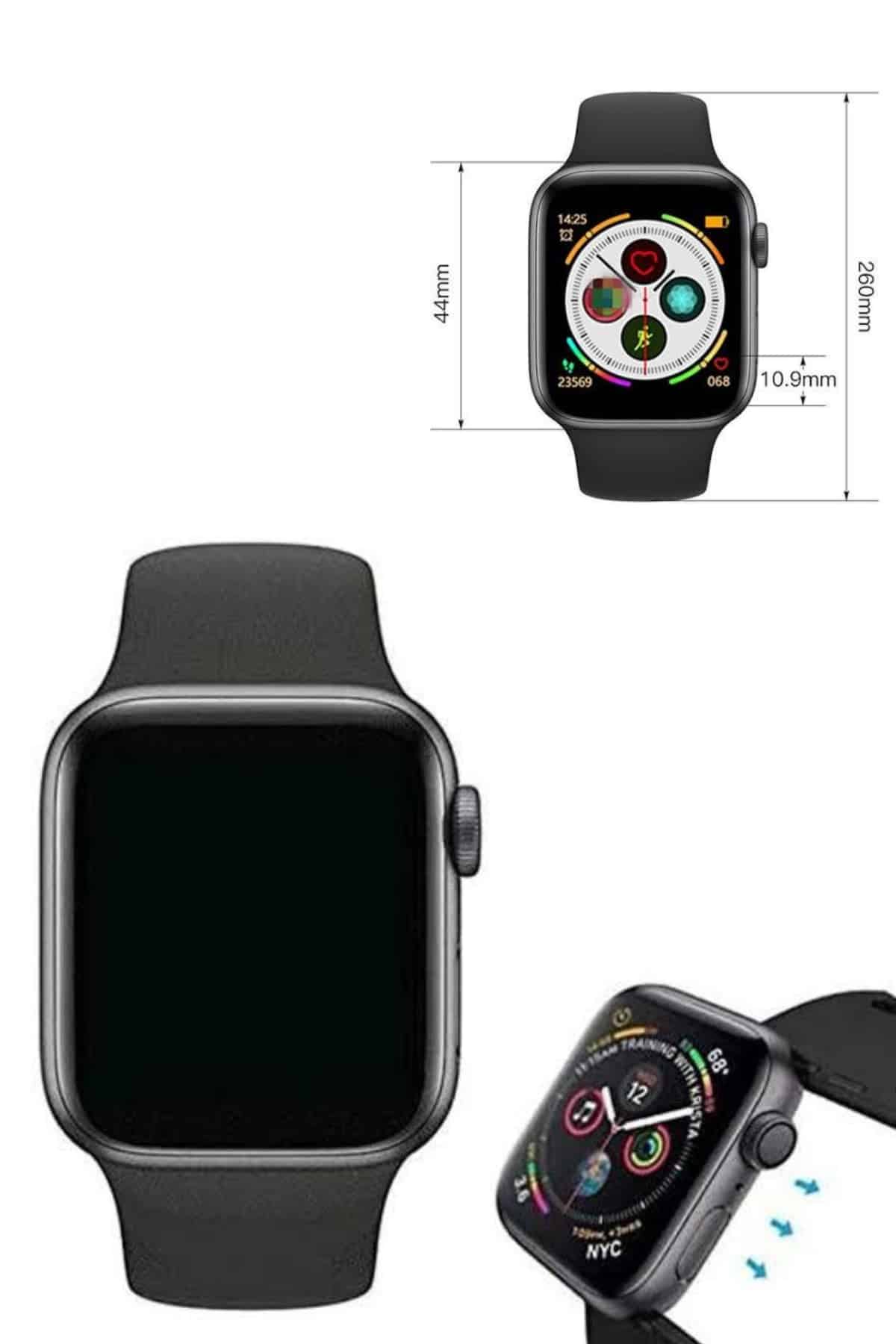 Arama Cevaplayabilen Akıllı Saat Bluetooth Bağlantılı Sosyal Medya Girişli - Görsel 3