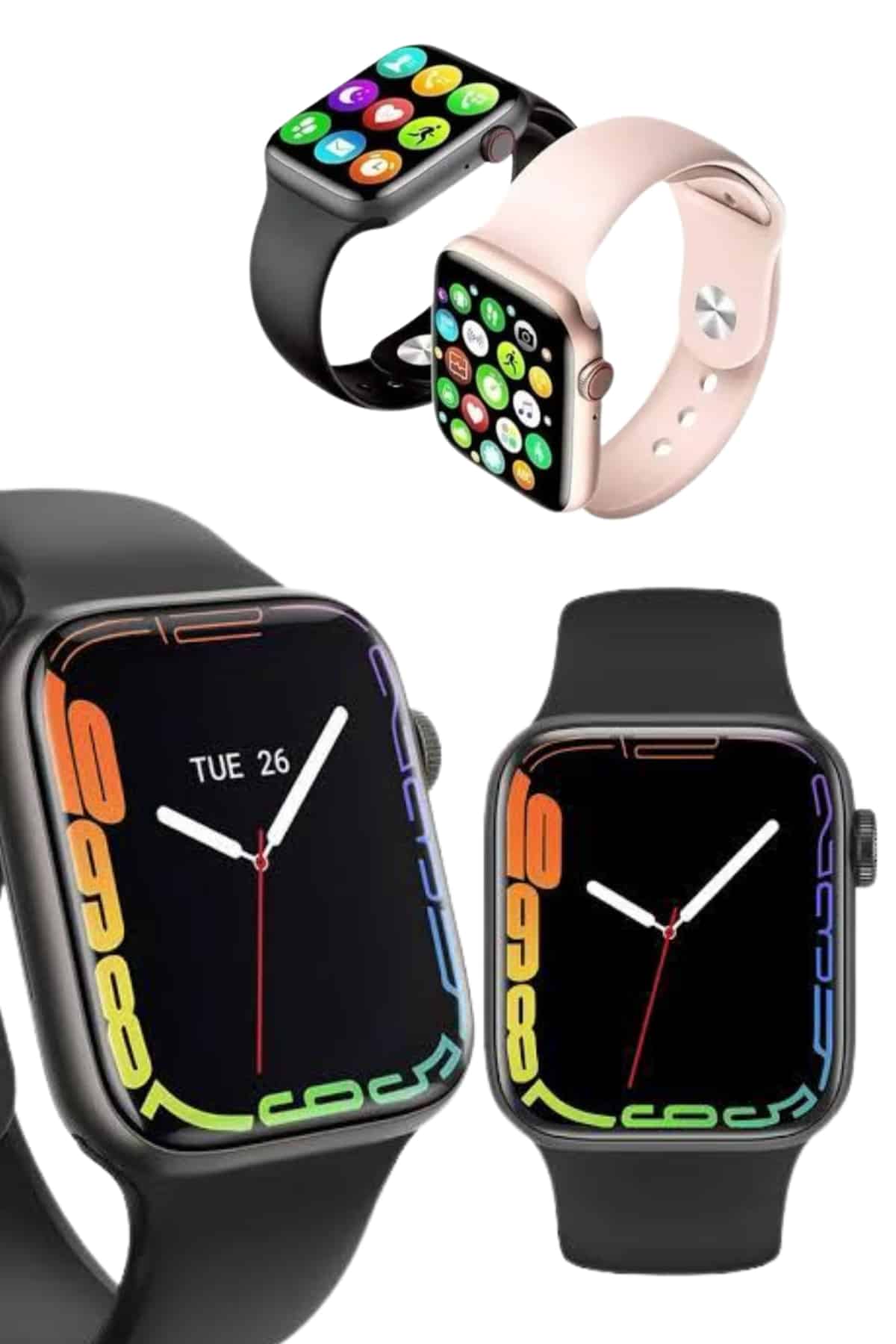 Arama Cevaplayabilen Akıllı Saat Bluetooth Bağlantılı Sosyal Medya Girişli - Görsel 5