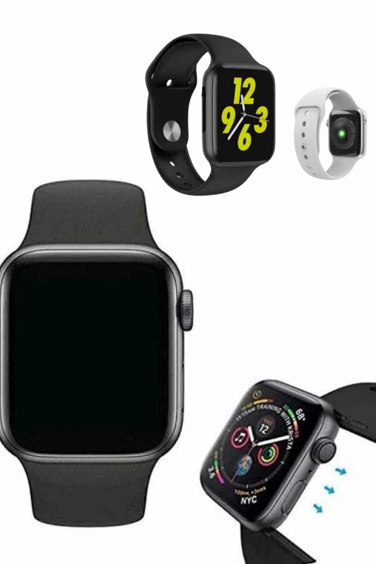 Yeni Nesil En Çok Tercih Edilen Akıllı Saat Müzik Dinleme Tema Değiştirme Çağrı Cevaplama - Görsel 4