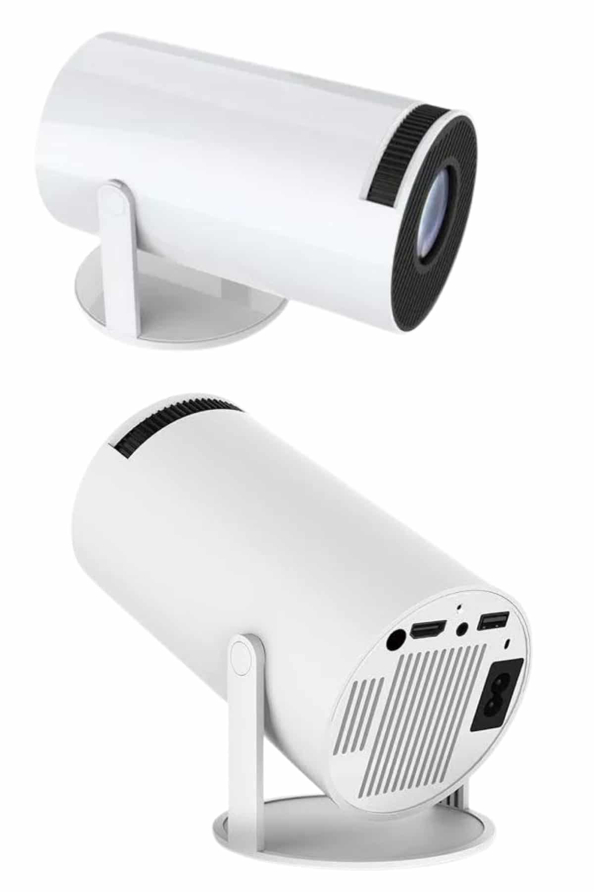 Ayaklı Projeksiyon Taşınabilir Mini Projektör Sinema Projektörü Android - Görsel 4