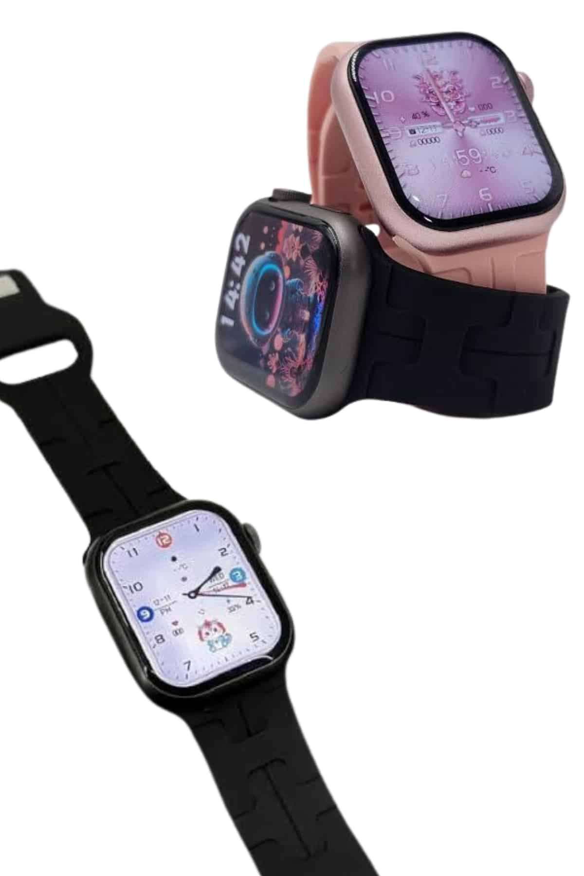 Yeni Nesil Akıllı Saat Amoled Ekran Yüksek Çözünürlüklü 41 mm Kasa - Görsel 3