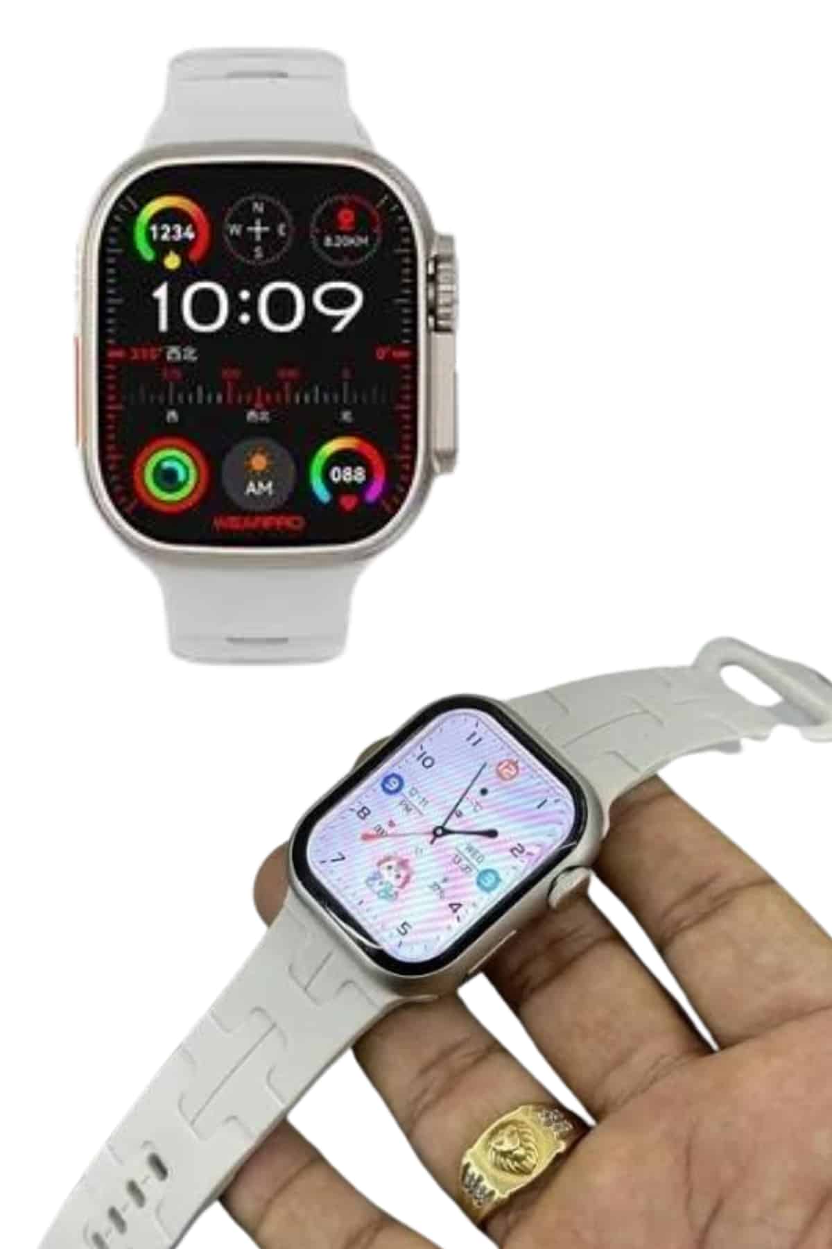 Yeni Nesil Akıllı Saat Amoled Ekran Yüksek Çözünürlüklü 41 mm Kasa - Görsel 5