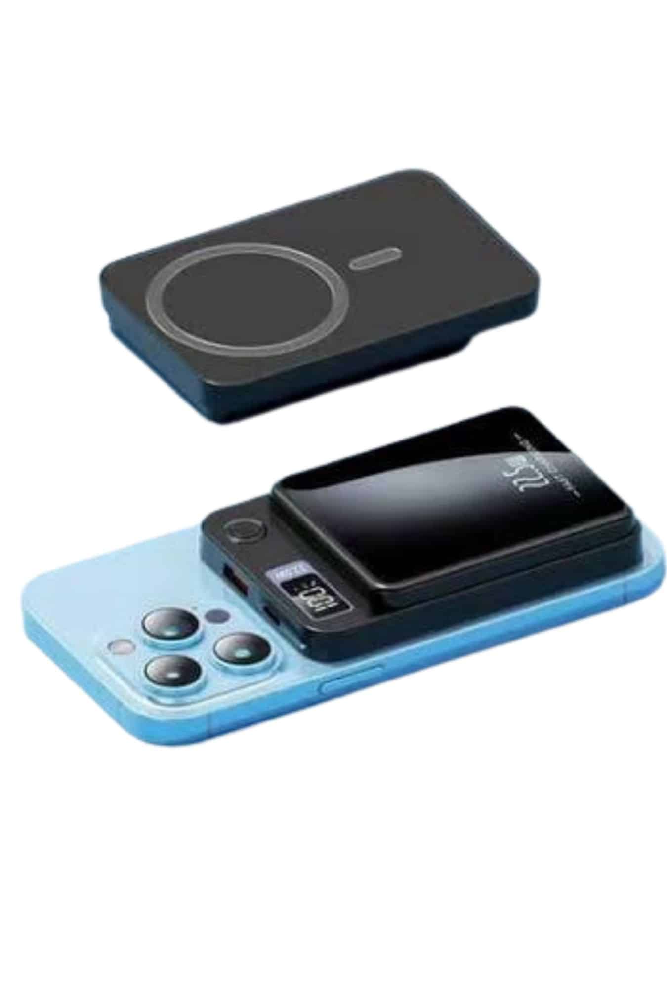 Magsafe Hızlı Şarj 10.000 Mah Wireless Şarj Powerbank Android ve İOS Uyumlu - Görsel 5